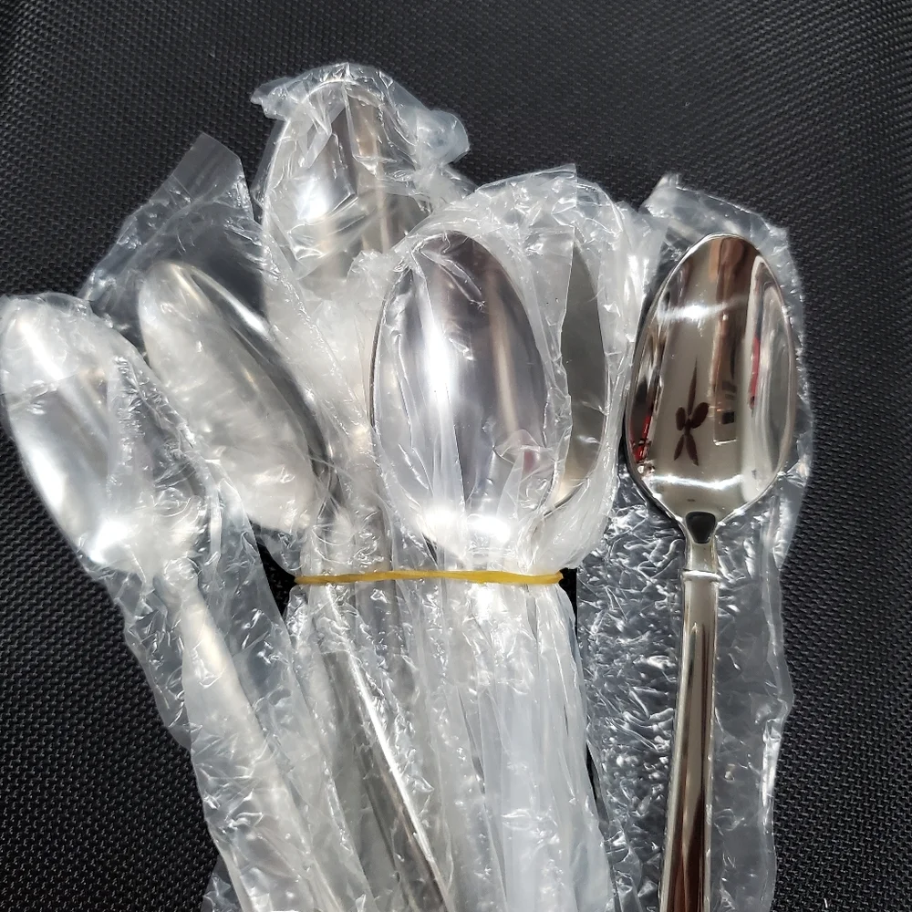 Sola Coctail Spoons Set 12 Netherlands 18/10 New in Box L👀K Coffee ☕ Ice Cream